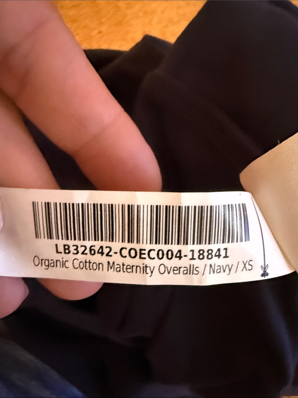 NWT Quince Organic Cotton Maternity Overalls Size XS - Picture 7 of 7
